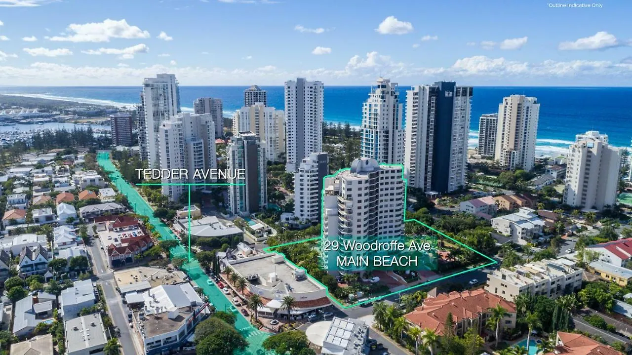 The Meriton Apartments On Main Beach Gold Coast Hotel apartamentowy